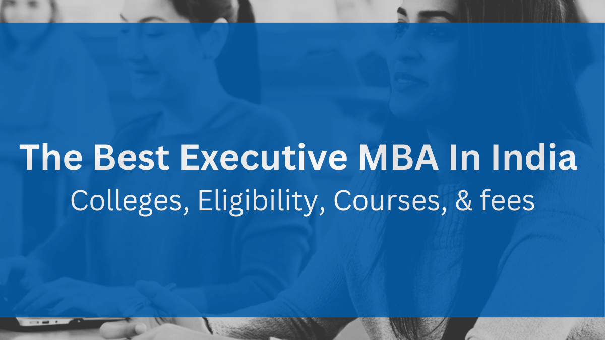 Best Executive Mba In India Ims India