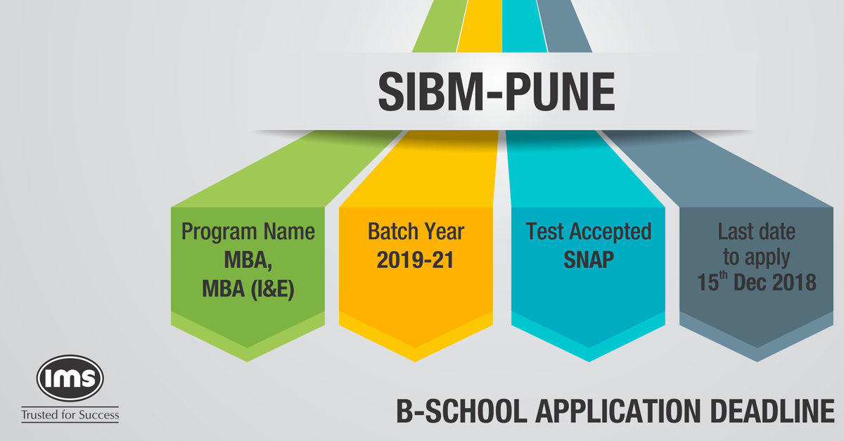 SNAP 2018: SIBM Pune Admission Notification I SIBM Application Process I