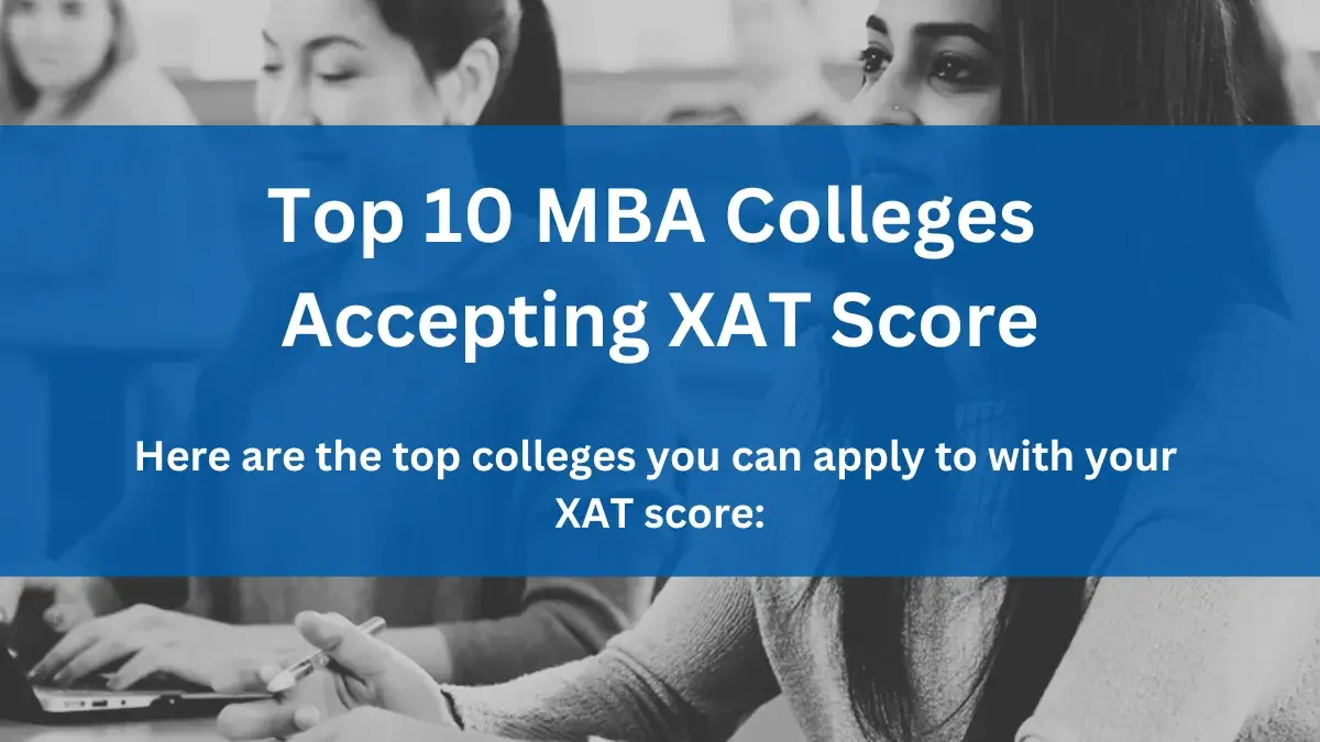 top mba colleges accepting xat score