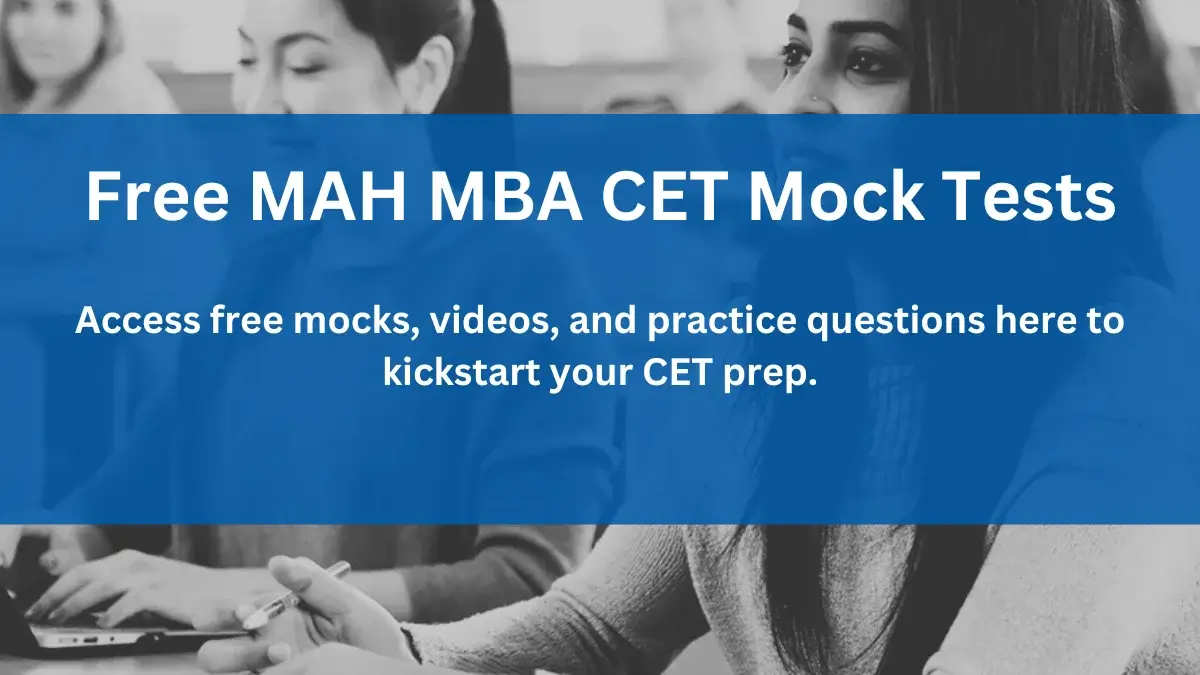 Free mah mba cet mock test