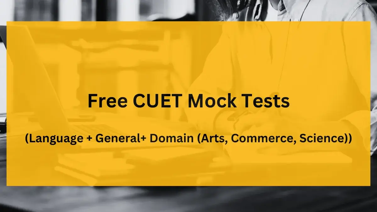 Free cuet mock test