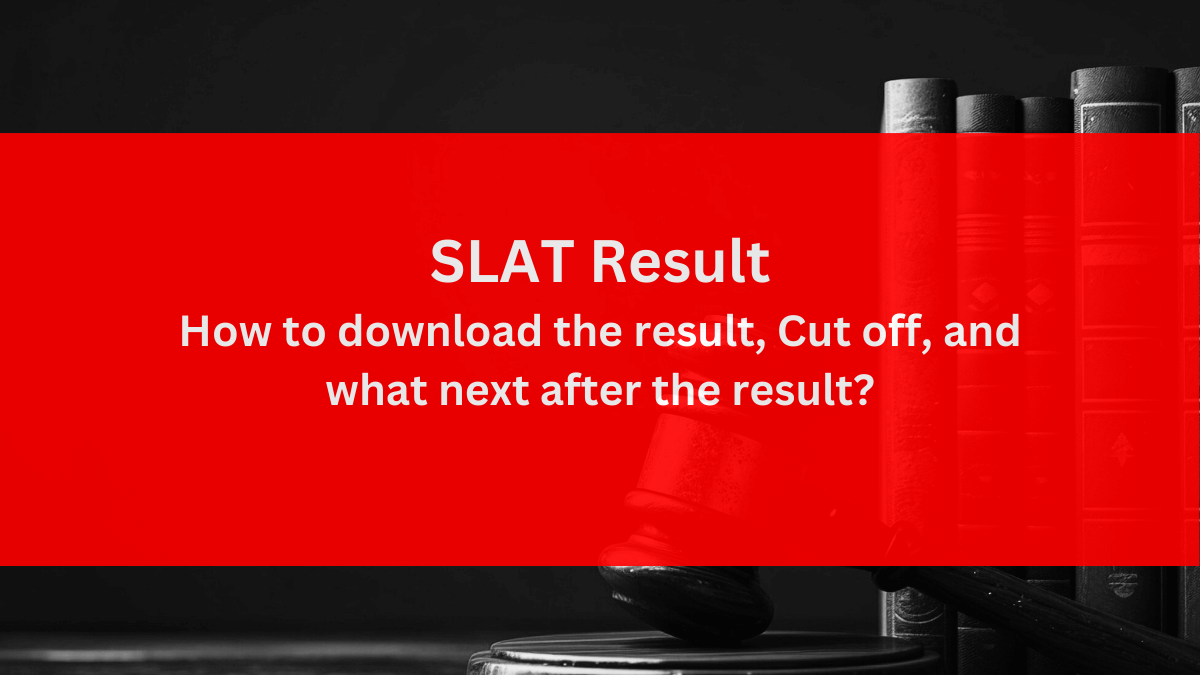 SLAT Result 2025 Check Cut off & what next after result