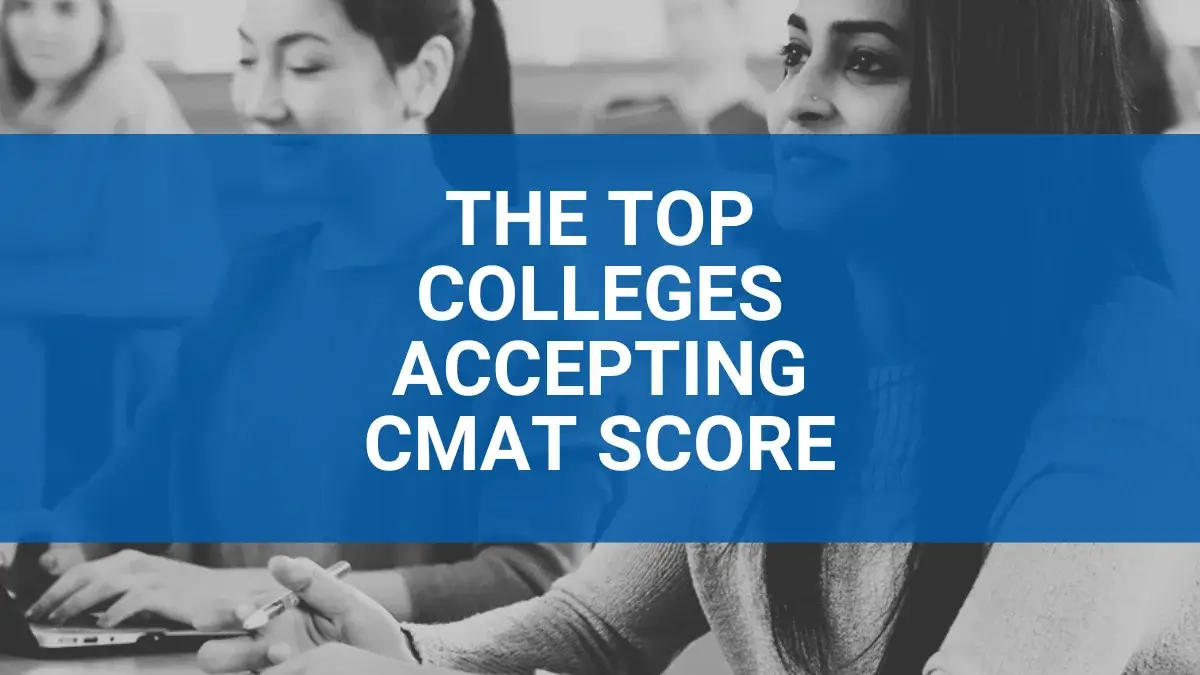 colleges accepting cmat score