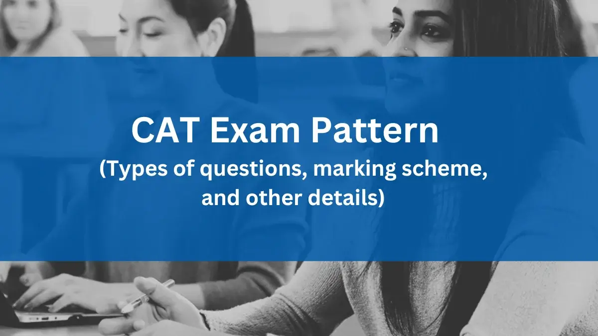 CAT exam pattern