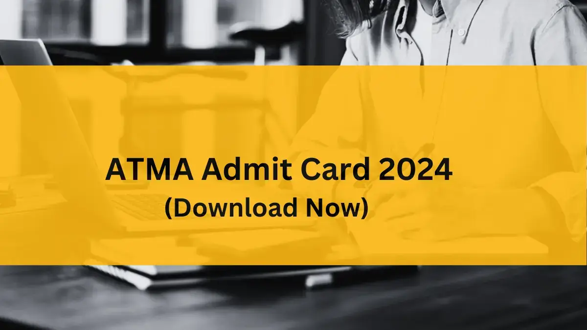 ATMA admit card