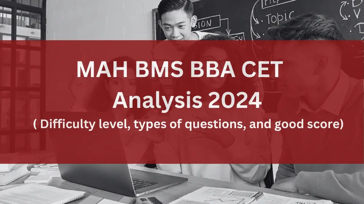 MAH BMS BBA CET Analysis