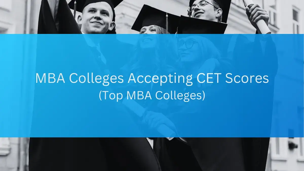 mba colleges accepting cet score