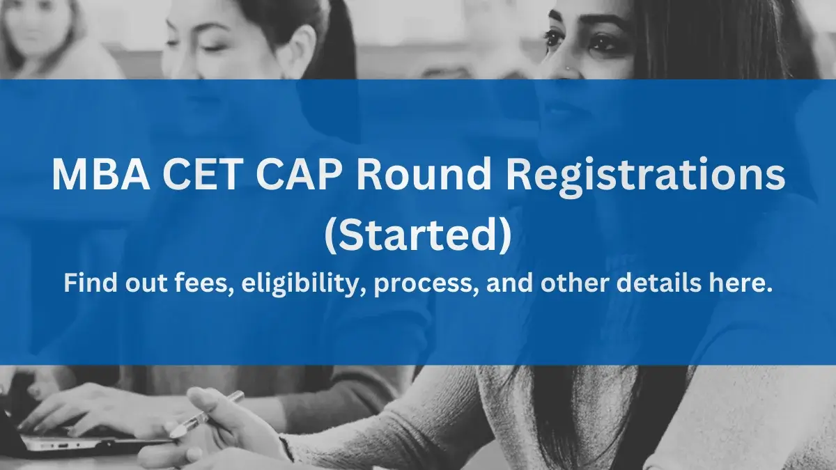 mba cet cap round registration