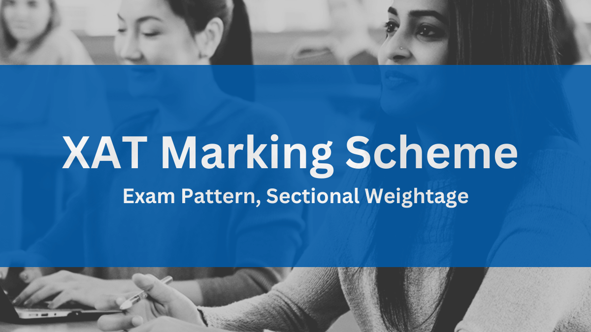 XAT Marking Scheme 2025 Exam Pattern, Sectional Weightage IMS India