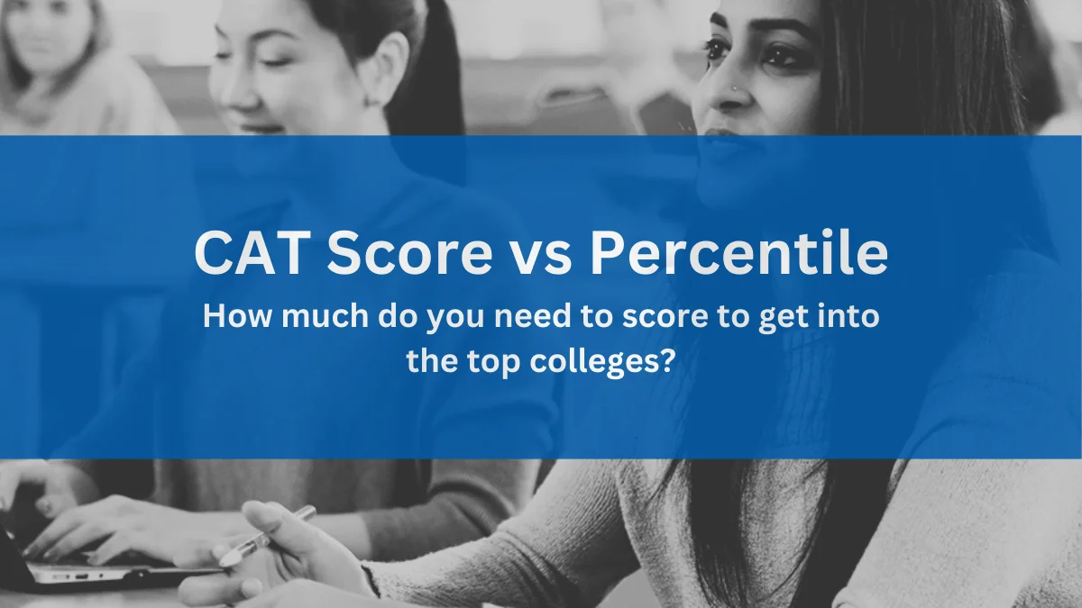 CAT Score vs Percentile 2024 - Updated for Slot 1, 2, 3 CAT 2024